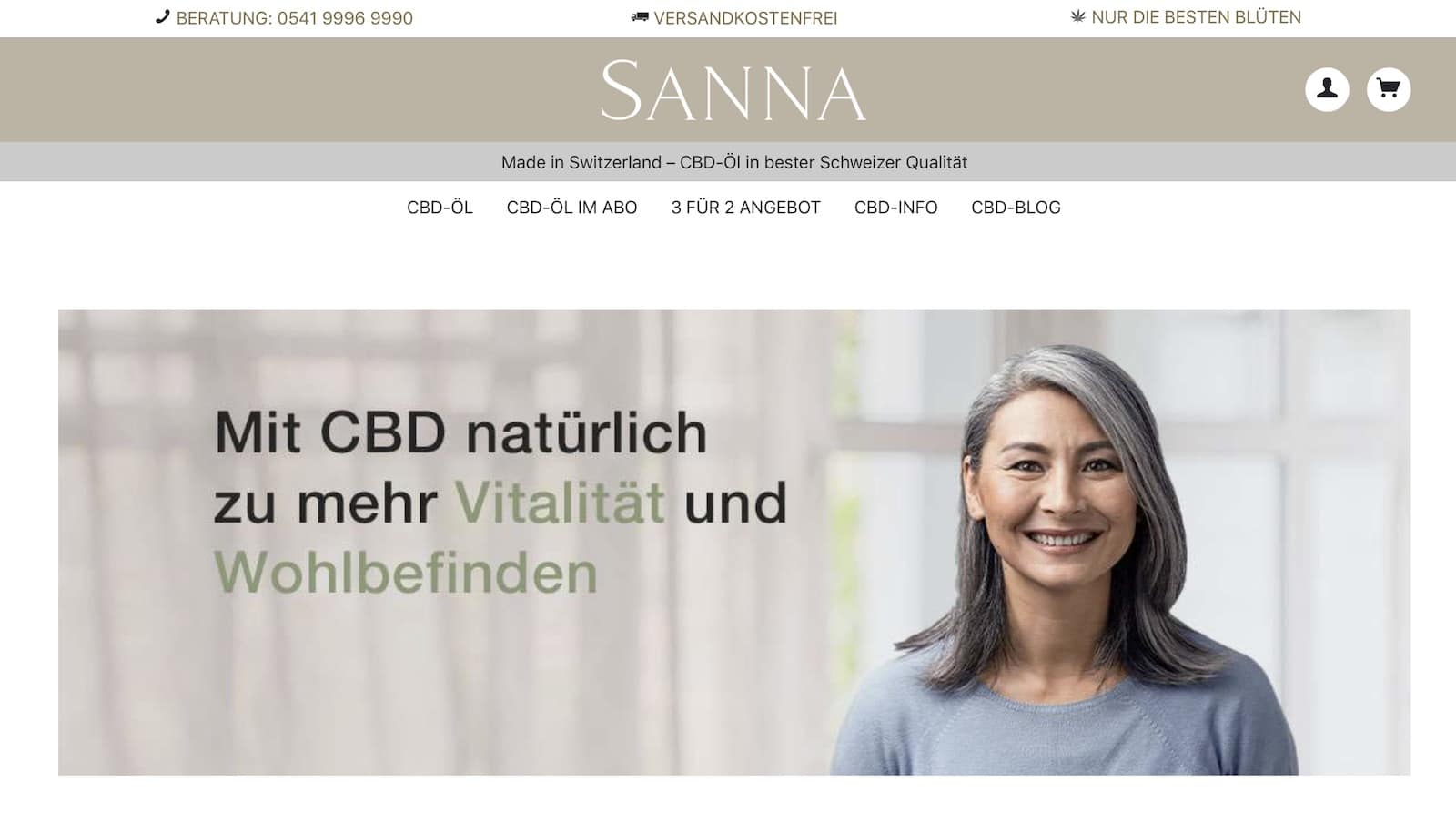 Sanna CBD Rabattcode und Gutschein